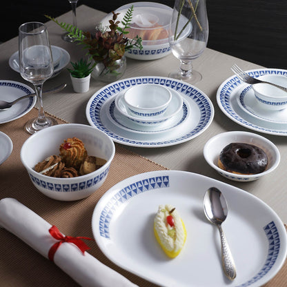 Corelle Livingware Series Wheeler Diamond 30 Pcs Dinner Set