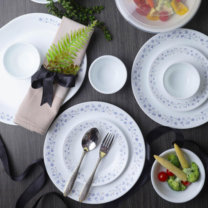 Corelle Livingware Round Lilac Blush 21 Pcs Dinner Set