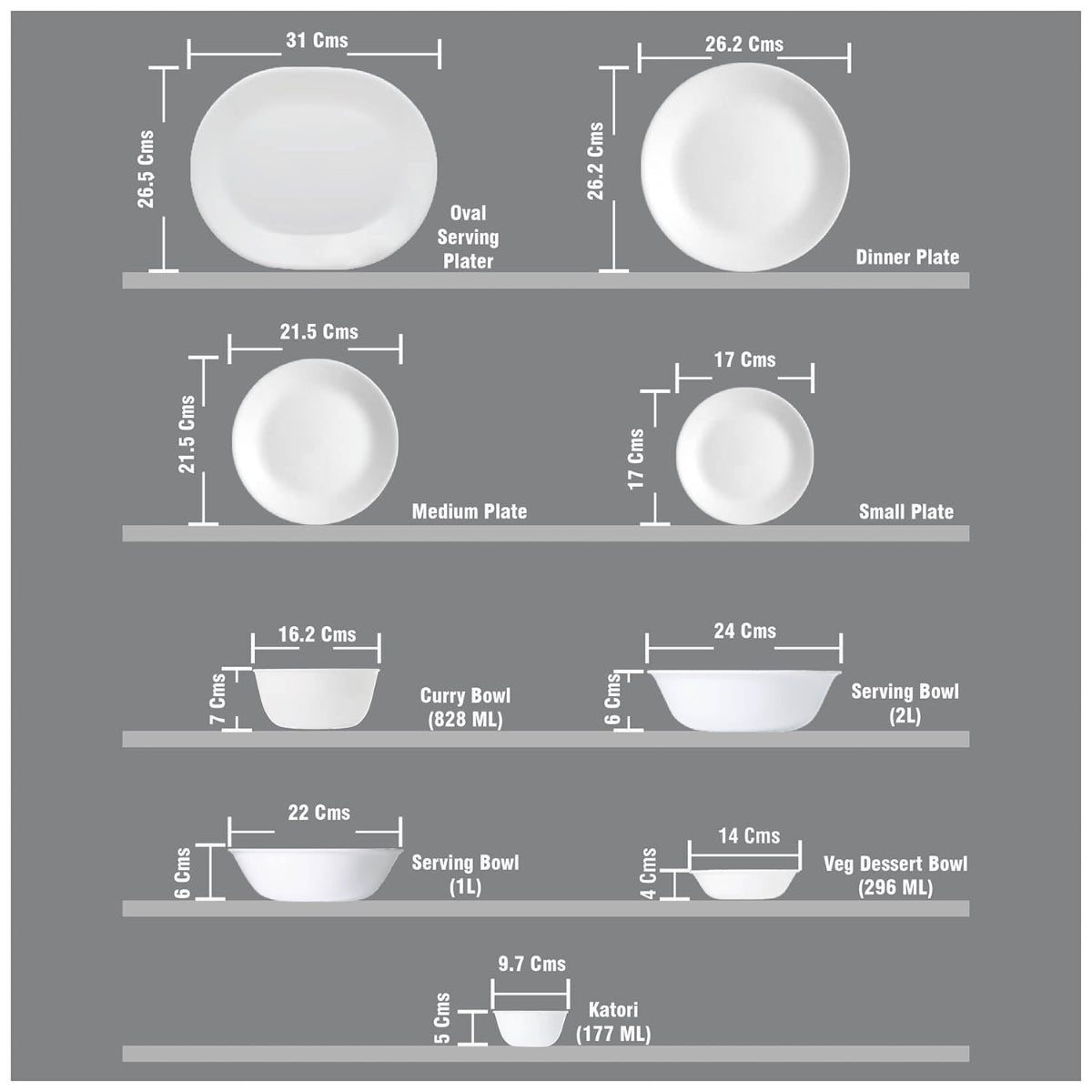 Corelle Livingware Round Pink Breeze 30 Pcs Dinner Set