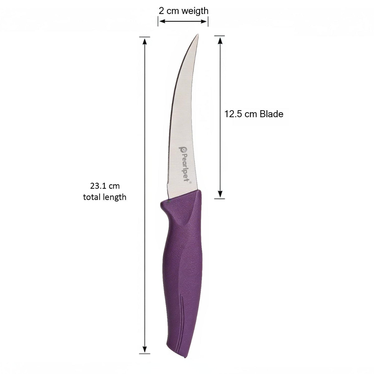 Pearlpet Tomato Knife - 1 piece |stainless steel