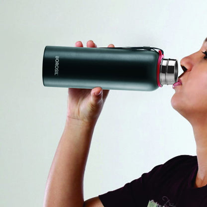 Borosil Hydra Trek Stainless Steel Water Bottle 20 Hours Hot & 24 Hours Cold