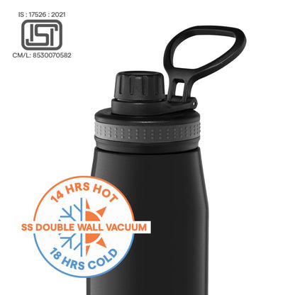 Borosil 900ml Go Sport Stainless Steel Water Bottle