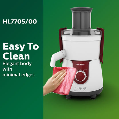 Philips 700 Watt Powerful Juicer with Full Apple feeding tube - HL7705/00