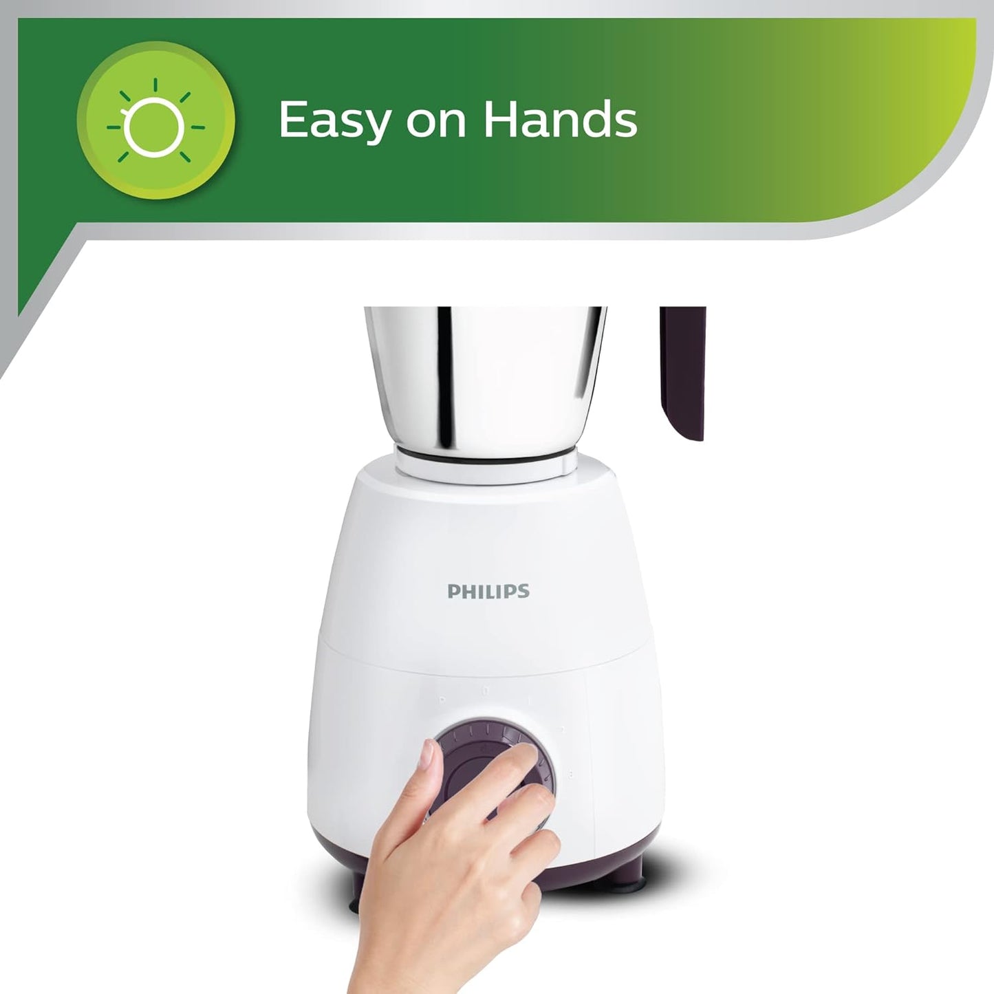 Philips 500W Mixer Grinder with 3 Jars - HL7505/00