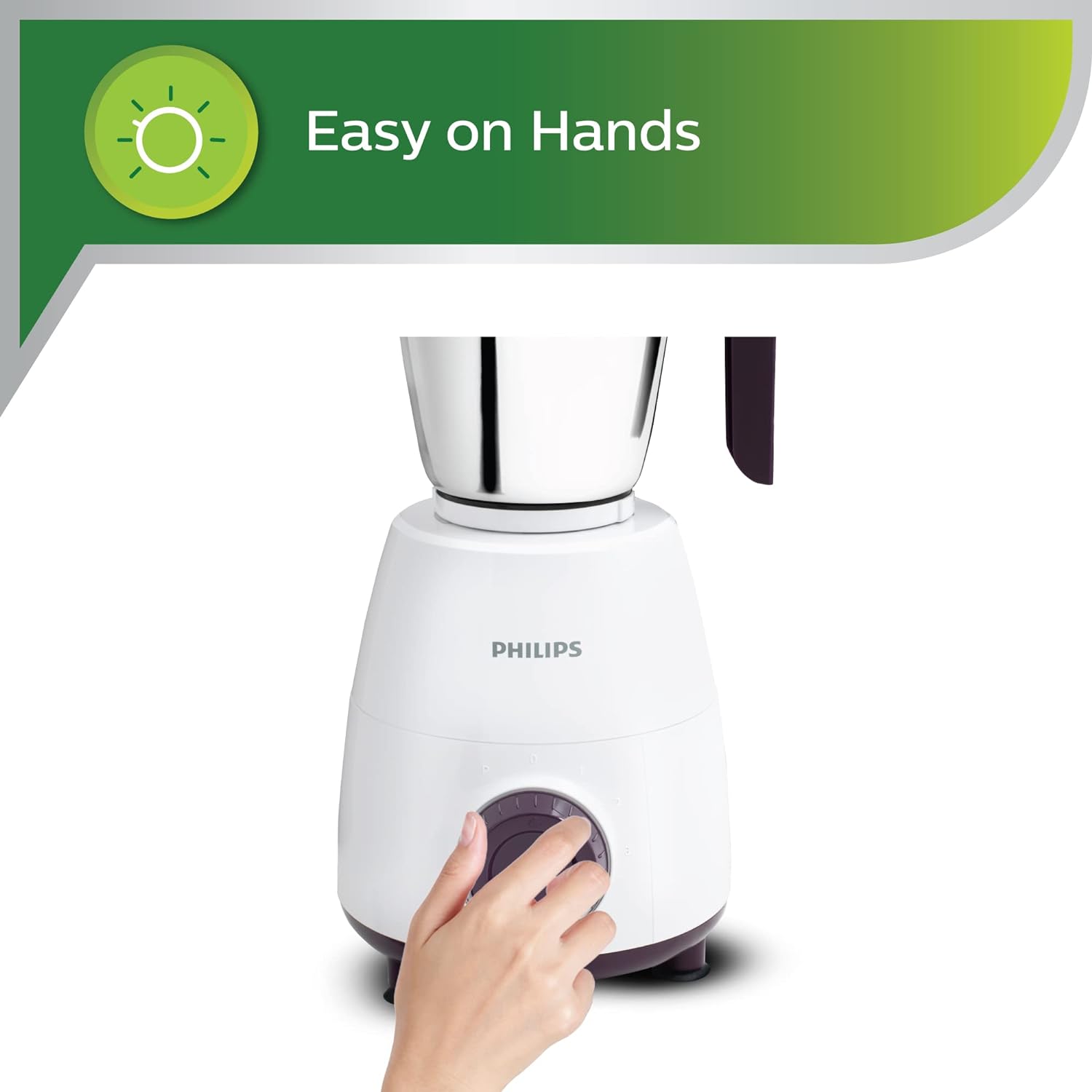 Philips 500W Mixer Grinder with 3 Jars - HL7505/00