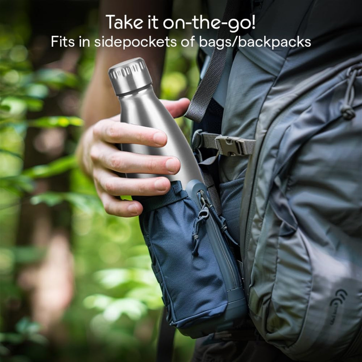 Borosil Hydra Bolt Steel Stainless Steel Water Bottle