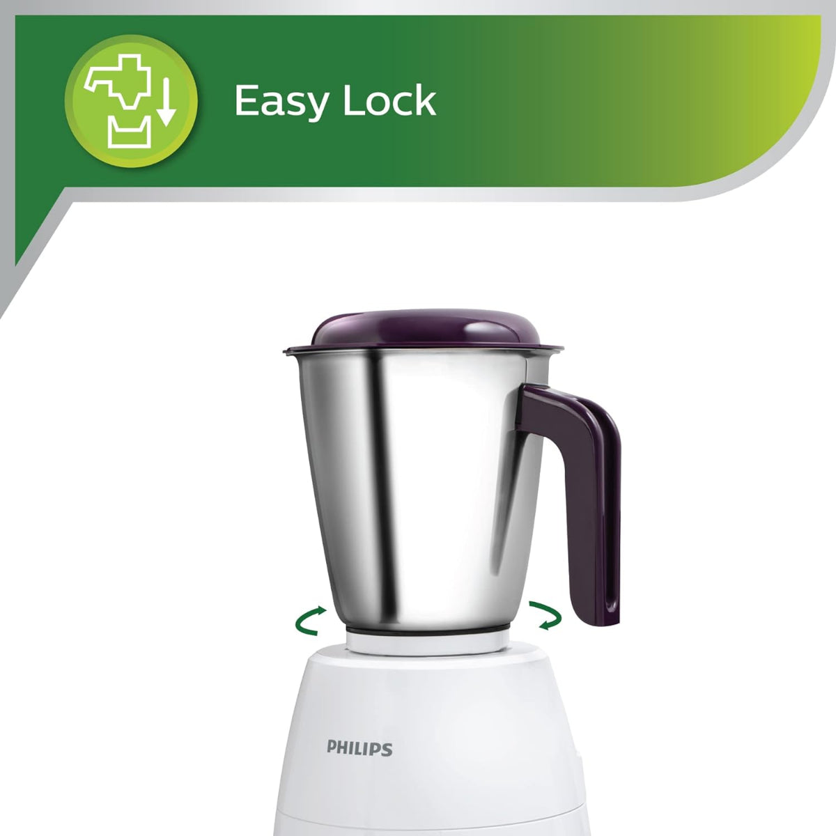 Philips 500W Mixer Grinder with 3 Jars - HL7505/00