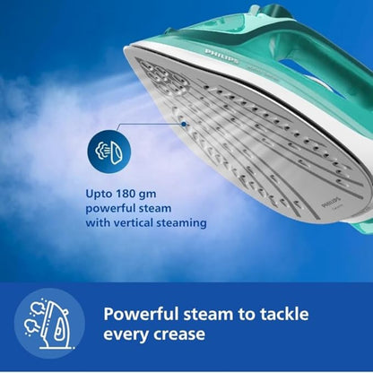Philips 2400 Watt Easyspeed Plus Steam Iron, Ceramic Soleplate  DST3030/70