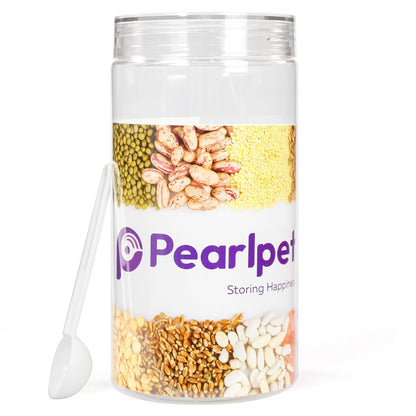 Pearlpet Tiffany Plastic Containers 1700 ML  for Kitchen Storage Set of 6