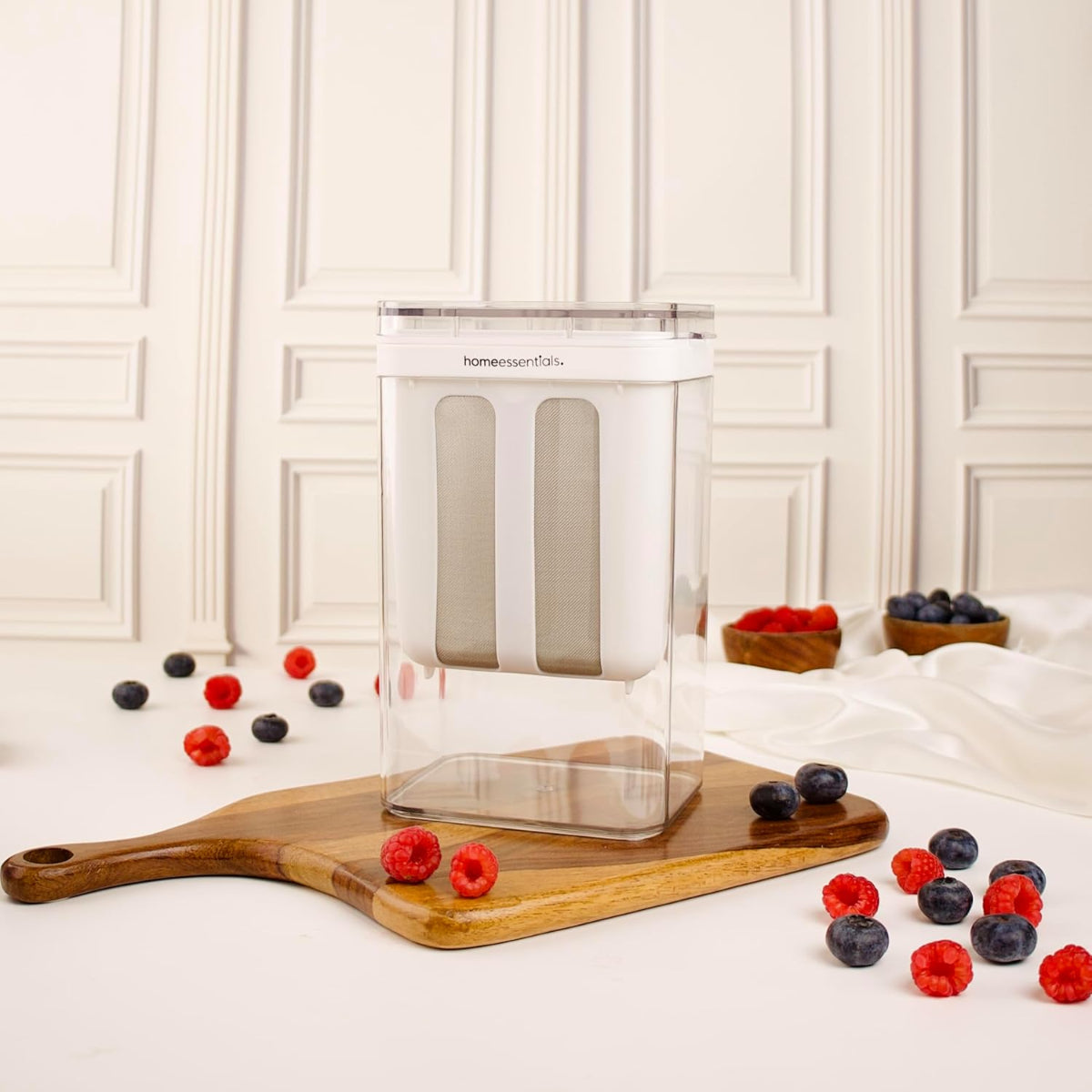 Yogurt Filter – 1800ml Yogurt Filter with Fine Mesh & Lid