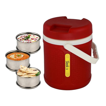 Jaypee Lunch Pack Sleek Carrier 3 Insulated Box