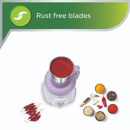 Philips 600W Turbo Motor Juicer Mixer Grinder Come with 3 Jar - HL7581/00