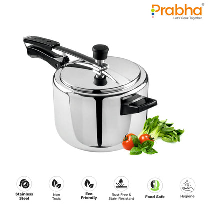 Prabha Aria Stainless Steel Pressure Cooker