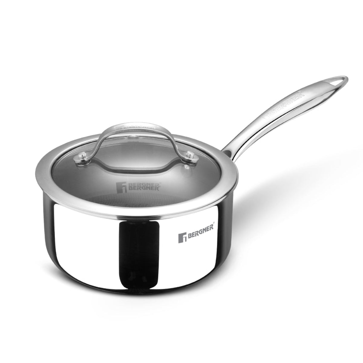 Bergner Hi-Tech Giro X Ceramic 16cm (1.6 L) Saucepan | Induction Bottom