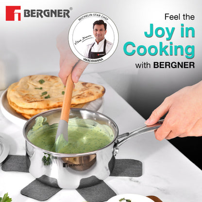 Bergner Hi-Tech Giro X Ceramic 16cm (1.6 L) Saucepan | Induction Bottom