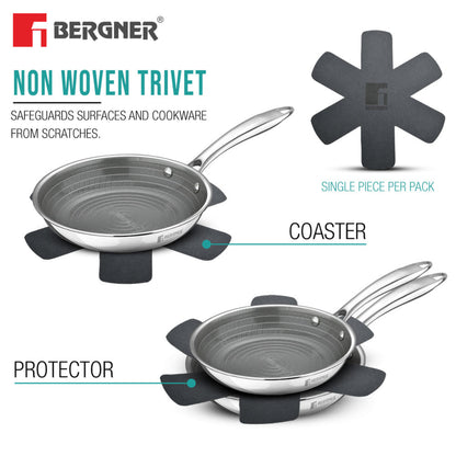 Bergner Hi-Tech Giro X Ceramic 16cm (1.6 L) Saucepan | Induction Bottom