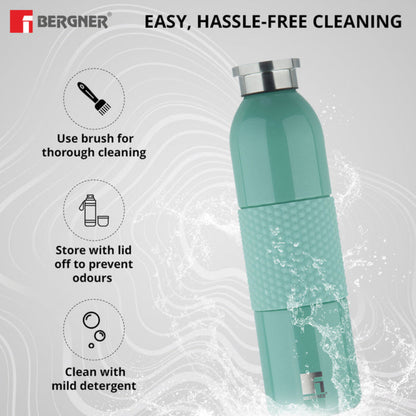 Bergner Walking Mid Grip Thermosteel Hot and Cold 600ml Bottle