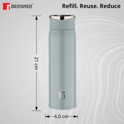 Bergner Walking CarryCask Thermosteel Hot and Cold 450ml Flask
