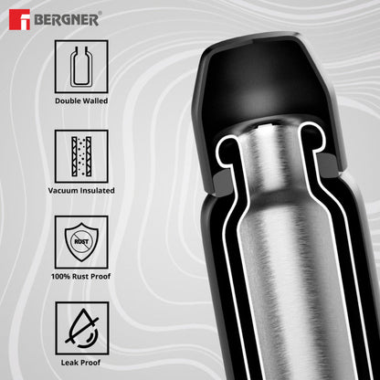 Walking LilyLuxe Thermosteel Hot and Cold 400ml Flask