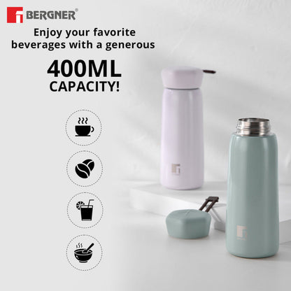 Walking LilyLuxe Thermosteel Hot and Cold 400ml Flask
