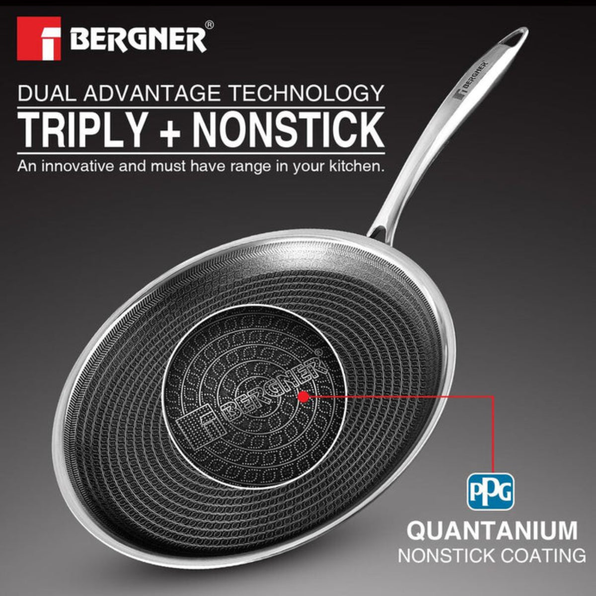 Bergner Hi-Tech Giro Dosa Tawa/ Tava