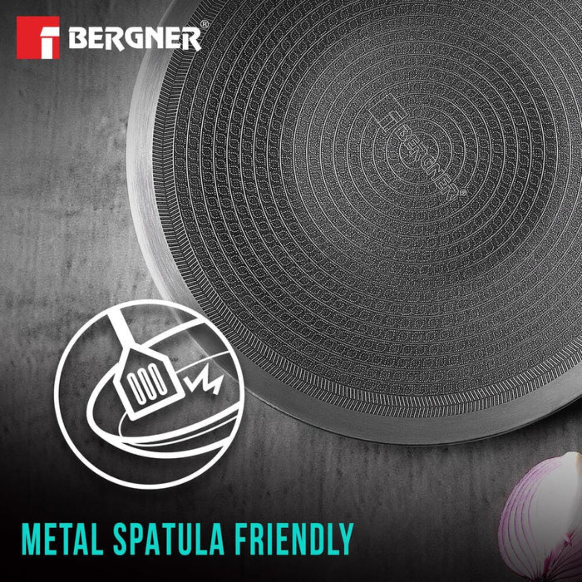 Hi-Tech Tri-Ply Stainless Steel 28cm Non-Stick Roti Tawa