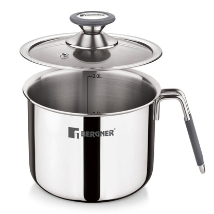 Bergner Argent Triply Milk Boiler 14cm (1.8L)