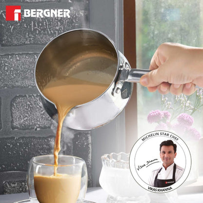 Bergner BE Essentials Tri-Ply Stainless Steel 14cm (1.5L) Coffee Warmer