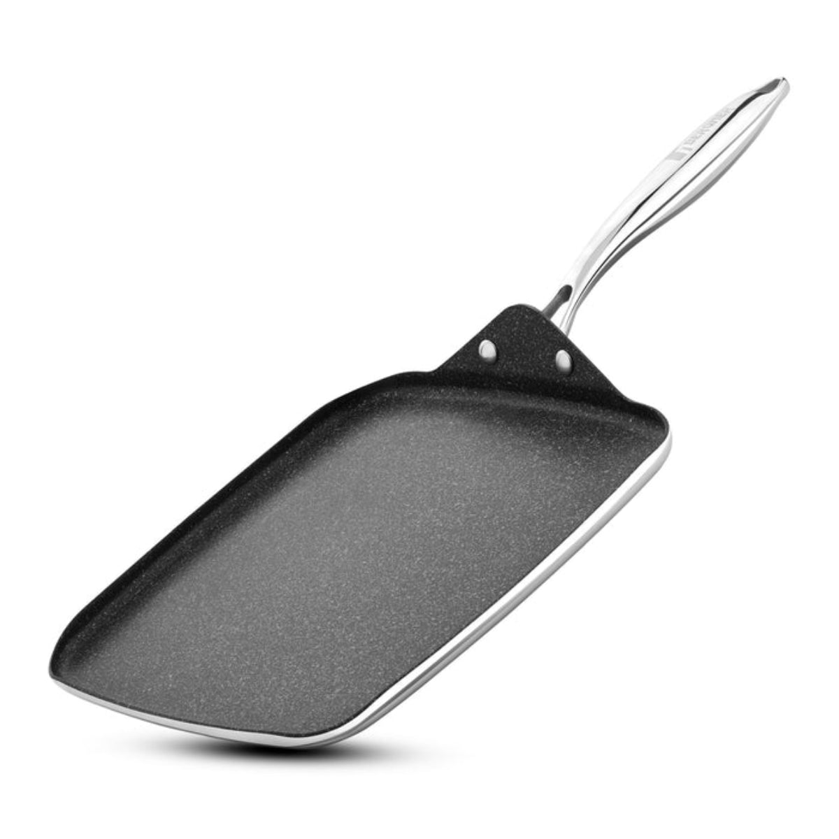 Bergner Argent Samsara Tri-Ply Stainless Steel 27cm Square Multi Tawa - Induction Bottom