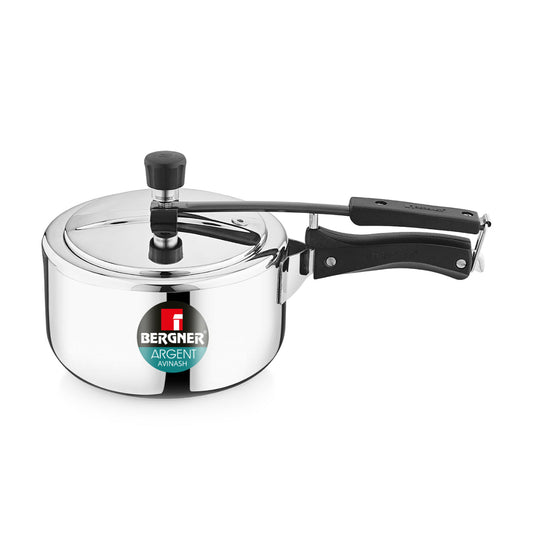 Berger Argent Avinash Tri-Ply Stainless Steel Inner Lid Pressure Cooker
