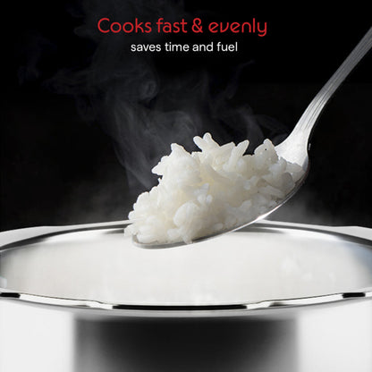 Borosil Presto Tri-Ply Outer Lid Pressure Cooker, 2L