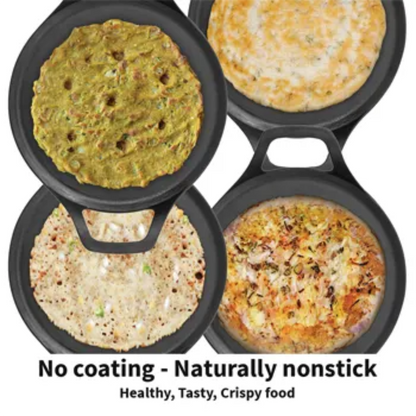 Futura By Hawkins Cast Iron Dosa Tava 27 cm (CIDT27)