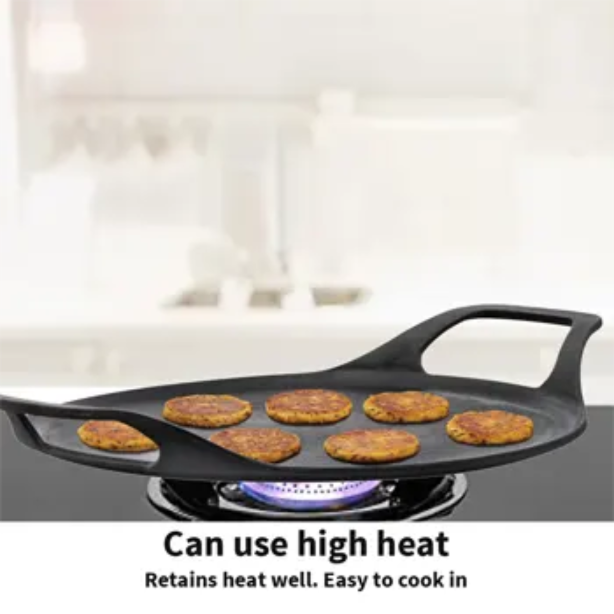 Futura By Hawkins Cast Iron Dosa Tava 27 cm (CIDT27)