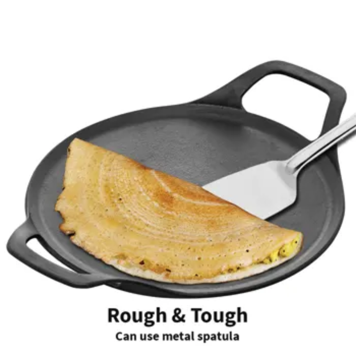 Futura By Hawkins Cast Iron Dosa Tava 27 cm (CIDT27)