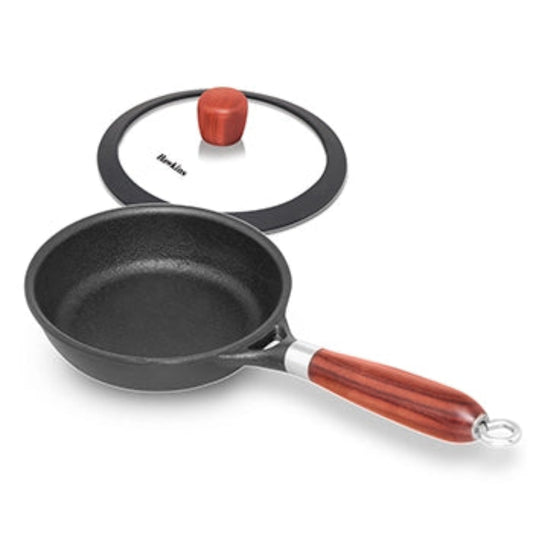 Futura By Hawkins Cast Iron Frying Pan  with Glass Lid