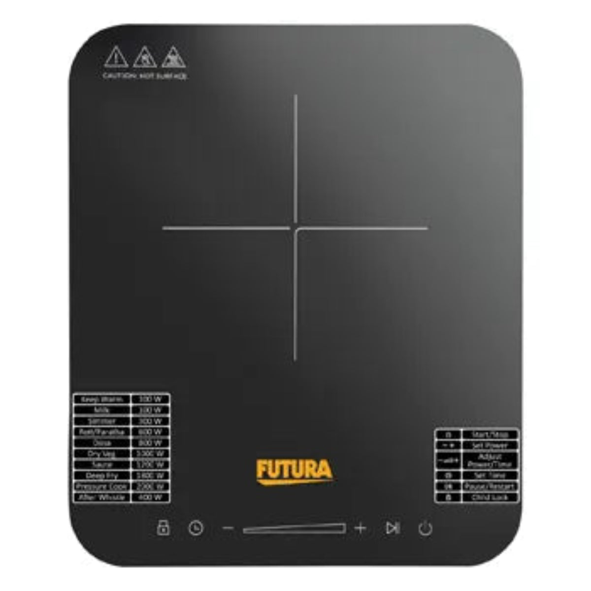 Futura By Hawkins Single Hob Induction Cooktop (2000-W) (FIC1A1)