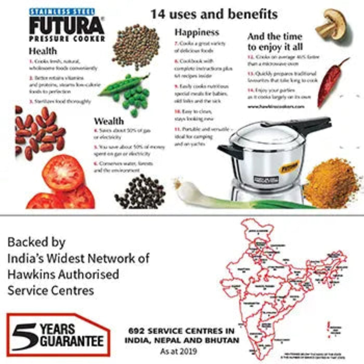 Futura By Hawkins  Stainless Steel Pressure Cookers