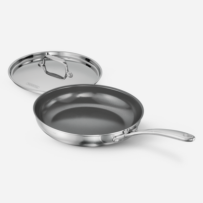 Tramontina Fusao EX+ Triply Ceramic 26cm Wok with SS Lid