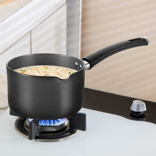 Borosil Hard Anodized Induction Base Spout Sauce Pan