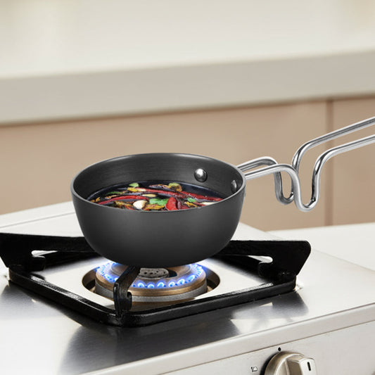 Borosil Hard Anodized Tadka Pan, 11 cm / 300 Ml