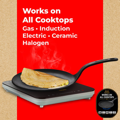 Hawkins Cast Iron Tava 26 cm (HIT26)