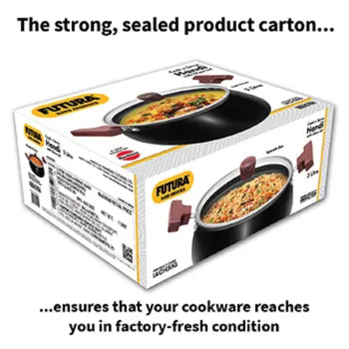 Hawkins Induction Compatible Hard Anodised Cook-n-Serve Handi
