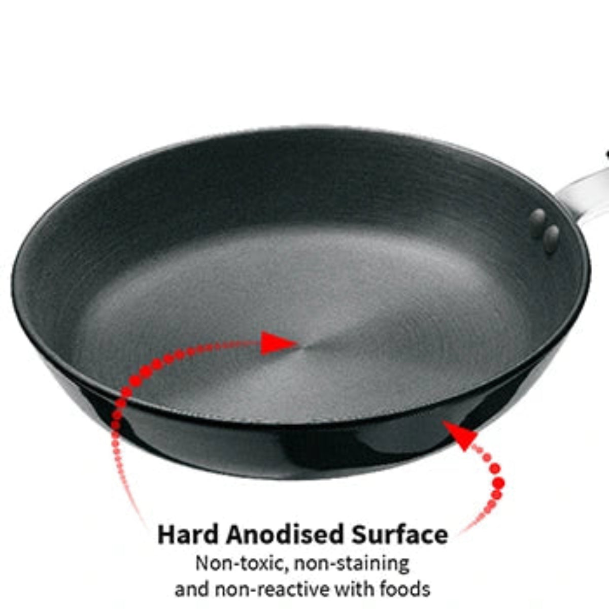 Futura By Hawkins Induction Compatible Nonstick Frying Pan 24 cm (3.25 mm Thick)