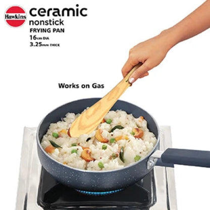 Hawkins Induction Compatible Ceramic Nonstick Frying Pan 16 cm
