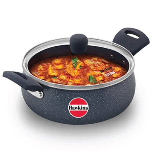 
Hawkins Induction Compatible Ceramic Nonstick Handi with Glass Lid
