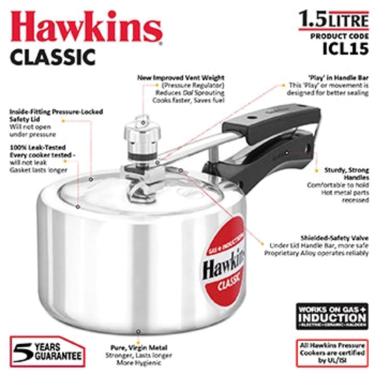 Hawkins Classic Pressure Cookers
