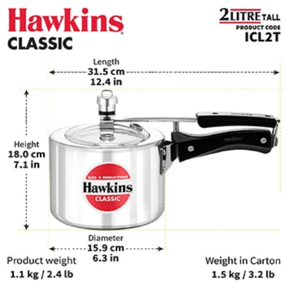Hawkins Classic Pressure Cookers