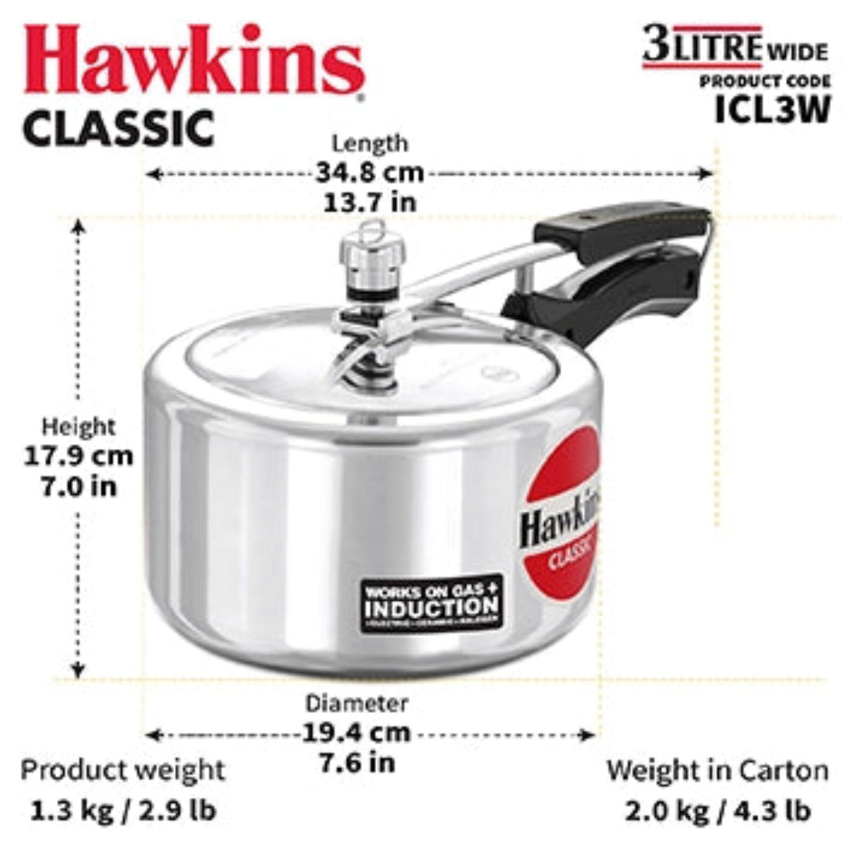 Hawkins Classic Pressure Cookers