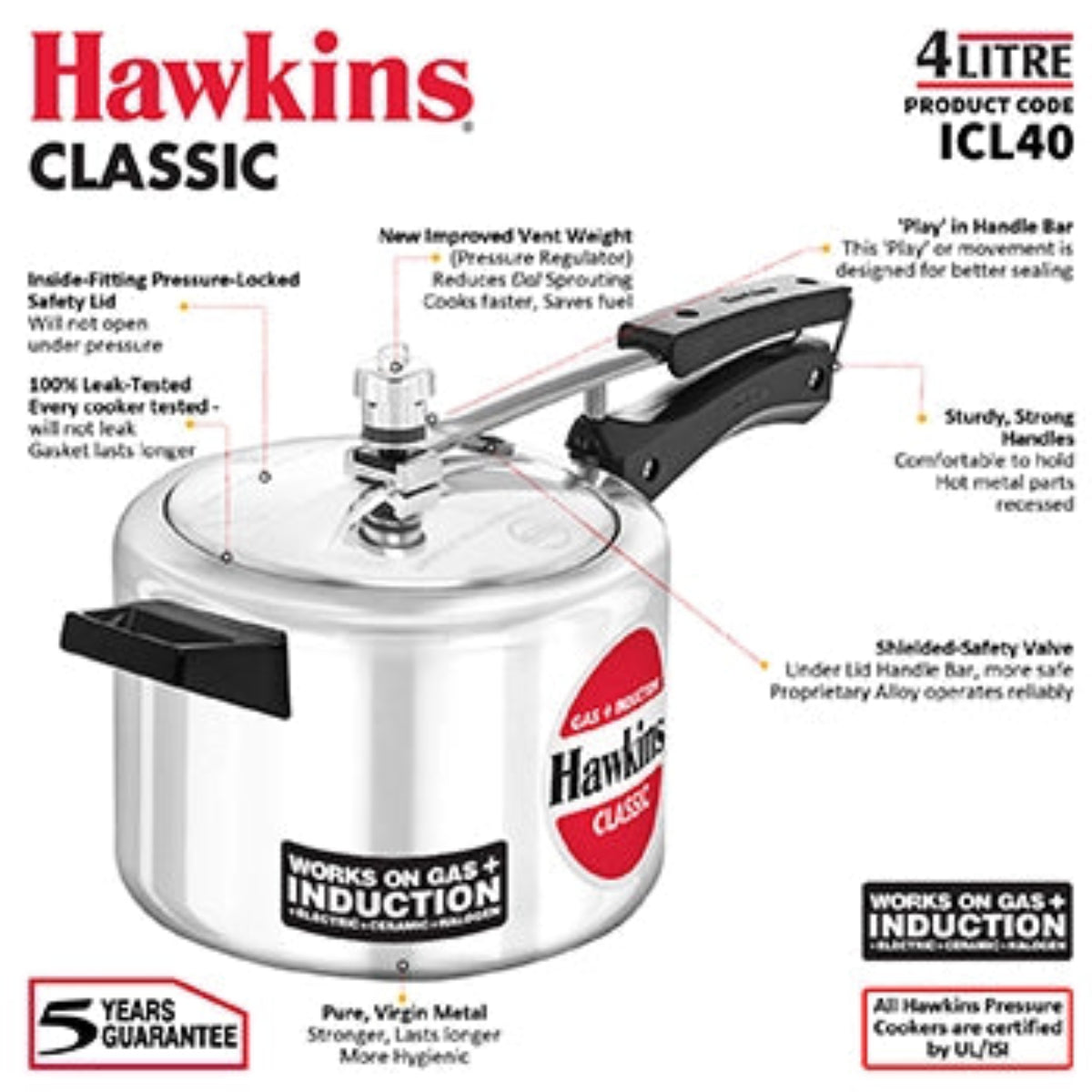 Hawkins Classic Pressure Cookers
