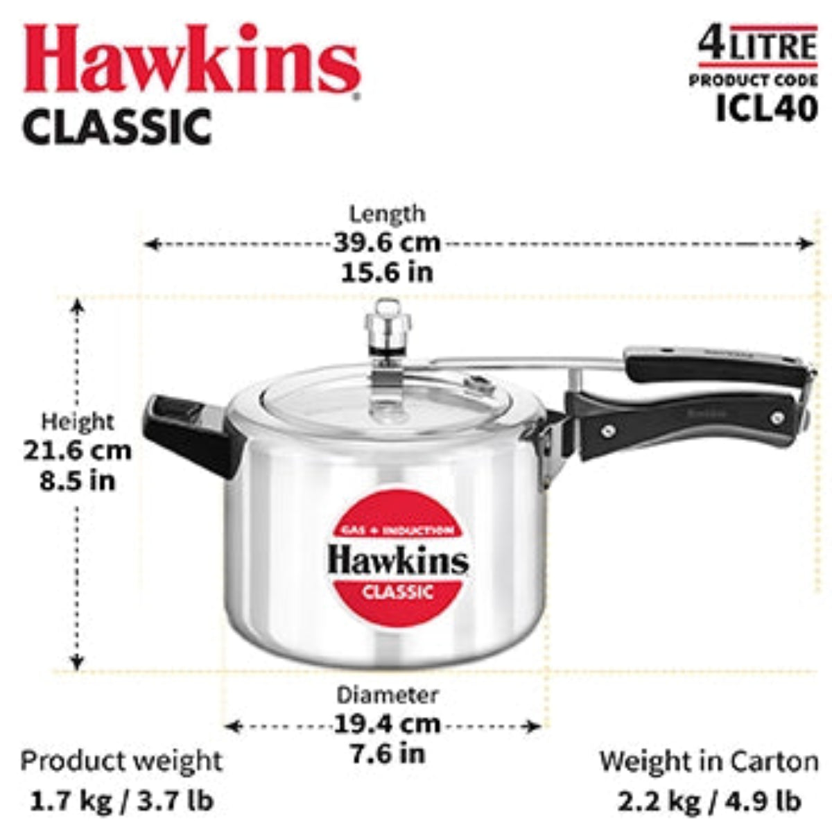 Hawkins Classic Pressure Cookers